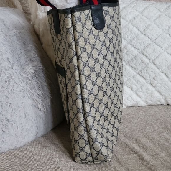 Gucci Supreme Tote Bag Sherry Line..Authentic..!!! - Picture 4 of 13